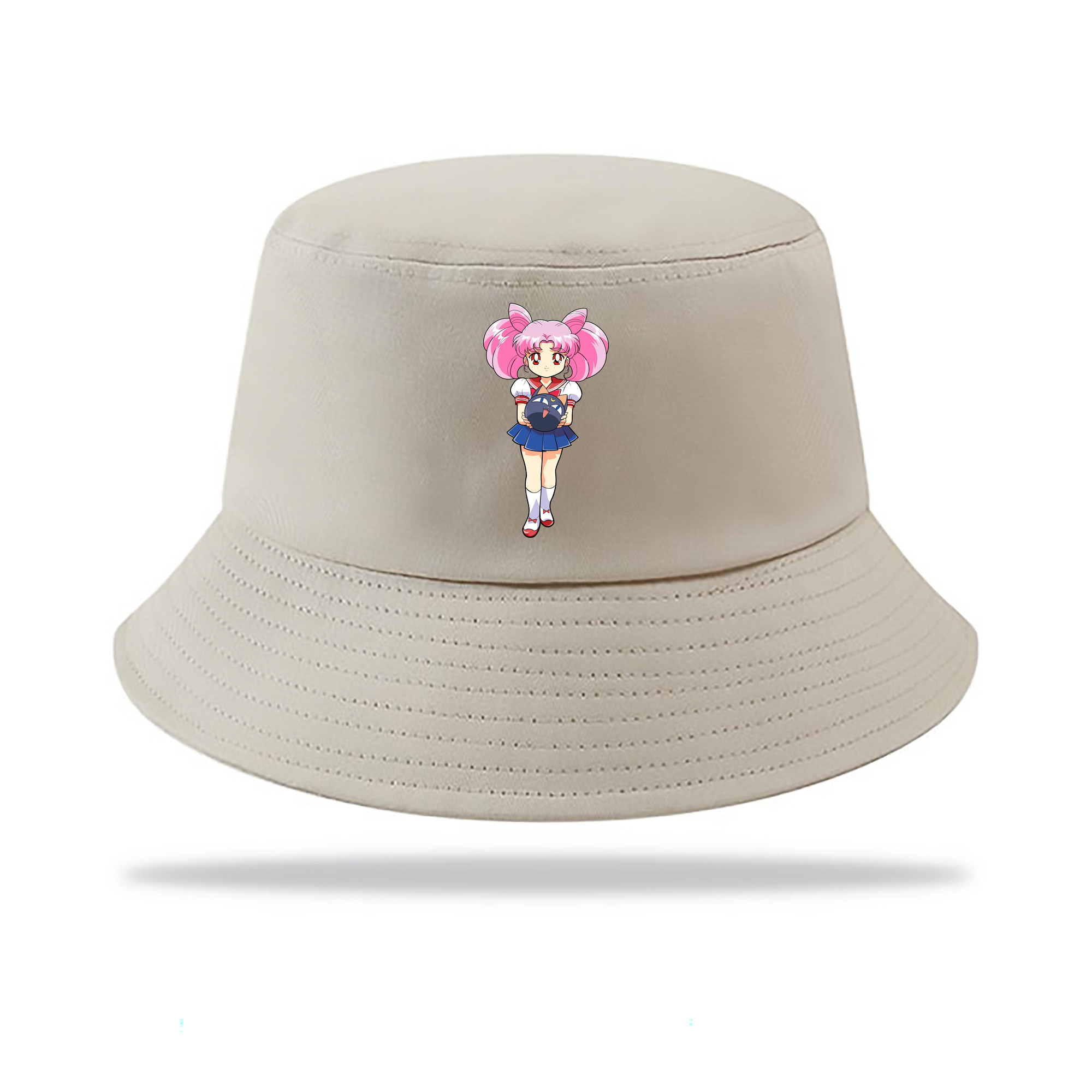 （画像用） 美少女戦士セーラームーン ちびうさ Sailor Moon Chibiusa Tsukino Usagi Small Lady Serenity アウトドア日除けバケットハット
